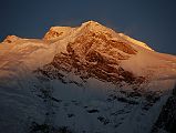 22 Sunrise On Shishapangma Main And East Summits And East Face From Kong Tso
